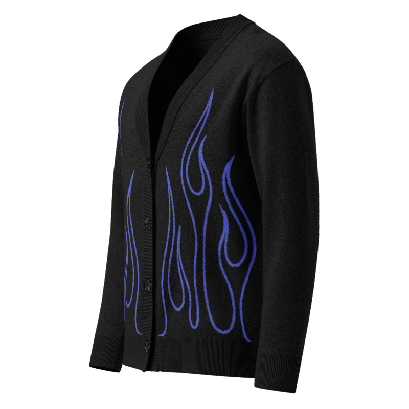 Fireline Cardigan — Made for Mothers (Blue)